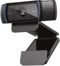Logitech HD Pro C920 Webcam - Full HD 1080p, 3MP, USB 2.0 - Black