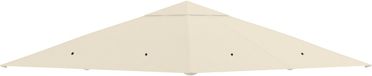 Outsunny - Tente de remplacement - Polyester - 298x298cm - Crème