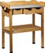 Dobar Oppottafel met 3 lades Hout Bruin