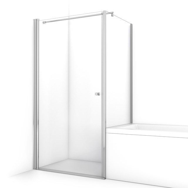 Maxaro Douchecabine met Badwand 100x75 cm