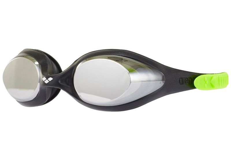 Arena Spider JR Mirror zwembril - zwart/groen