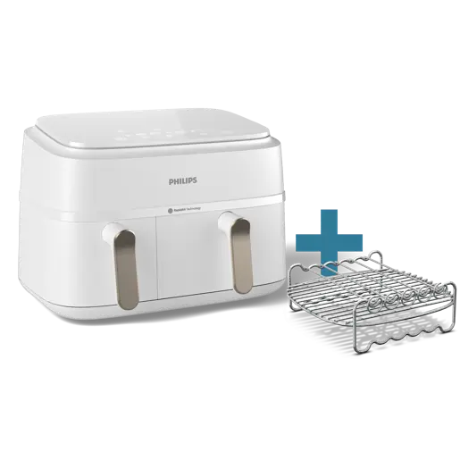 Philips 3000-serie Airfryer met twee manden NA353/14R1