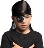 Boland Carnaval verkleed Piraten set - bandana en ooglap - kinderen