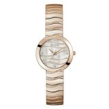 Guess Laguna Quartz Analoog Horloge Roségoudkleur Kast Gemaakt Van 100% Roestvrij Staal En Een Armband Van 100% Roestvrij Staal 30 GW0871L1, GW0871L2, GW0871L3