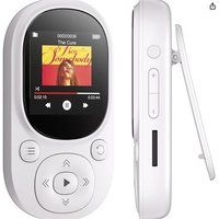 ELVANZA Muziekspeler, MP3-speler, MP4-speler, Bluetooth-speler met opnamefunctie, wit 32 GB