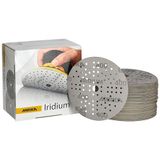 Mirka Iridium Premium schuurpapier, 125 mm, klittenband, 89 gaten, korrel 400