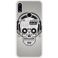 Xiaomi Redmi Note Versterkt hard hoesje - ontwerp skull music