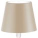 Zafferano Poldina STOPPER LED-lamp, oplaadbaar en draagbaar, zandkleur