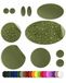aZengear Reparatie Patches voor Donsjas, Tent, 11 Stuks, Waterdicht, Olijf