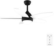 Cecotec EnergySilence Aero 4200 Plafondventilator met Verlichting Zwart, Wit