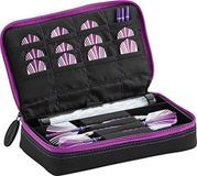Casemaster by GLD Products Plazma Dart Case Zwart met Amethist Rits, Amethist Trim