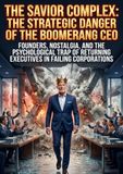 The Savior Complex: The Strategic Danger of the Boomerang CEO: Founders, Nostalgia, and the Psychological Trap of Returning Executives in Failing Corporations