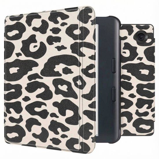 imoshion Ploonk B.V. Ereader Hoes - Geschikt voor Kobo Libra Colour - Leopard