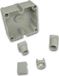 Enzo ABL Kabeldoos universeel ABL vierkant grijs 4047830