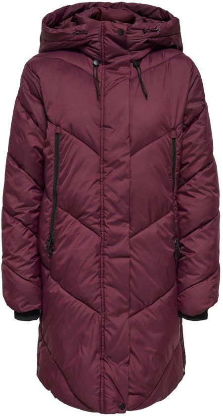 ONLY - ONLMOLLY PUFFER COAT CS OTW Dames Gewatteerde Jas M Port Royale