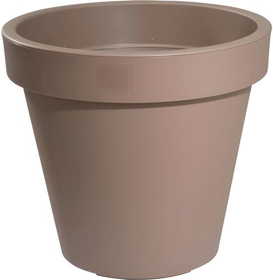 Merkloos Nampook Bloempot Ek rond 80x80x69 cm mokka