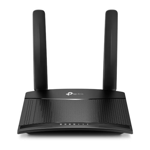 TP-Link TL-MR110 | 4G LTE-router (Cat 4), 3G/4G router snelheid tot 300 Mpbs, MicroSim, LAN/WAN Ethernet-poort, afneembare antenne, plug & play