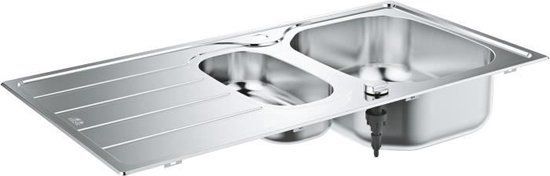 GROHE K200 Stainless Steel Sink with Drainer - RealSteel