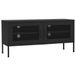 vidaXL Meuble TV 105x35x50 cm Acier Noir