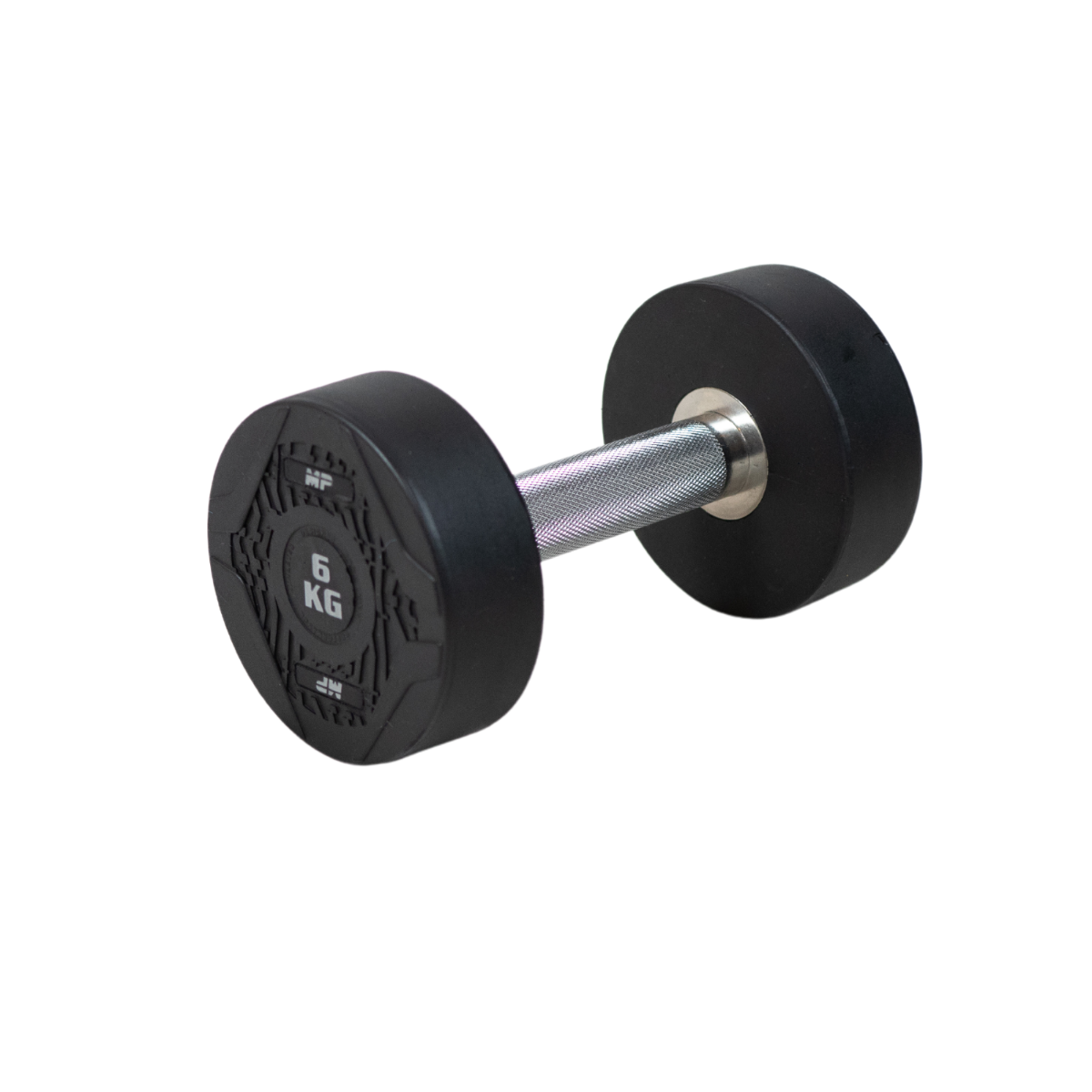 Muscle Power Ronde Dumbbell - Rubber - 6 kg