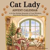 Cat Lady Advent Calendar: A 24 Days Christmas Countdown of Cozy Rituals & Holiday Fun: Adorable Paw and Mom Moments for Women Kitty Lovers