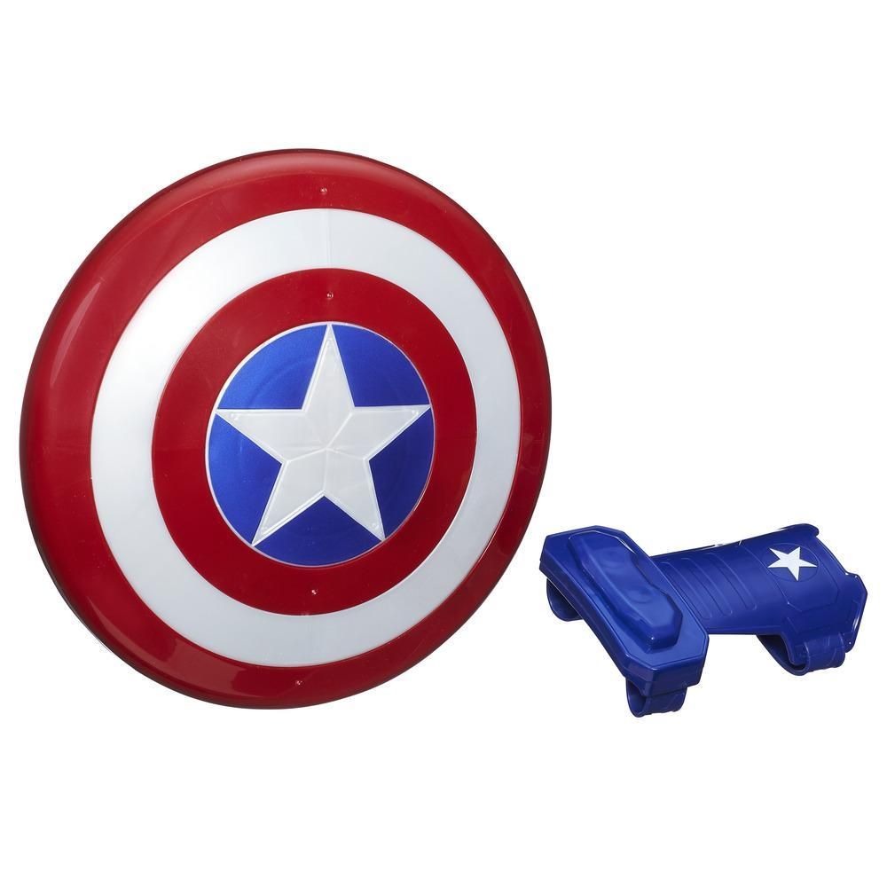 Marvel Avengers Captain America Magnetisch Schild en Handschoen - Rollenspelspeelgoed - 5010993582839
