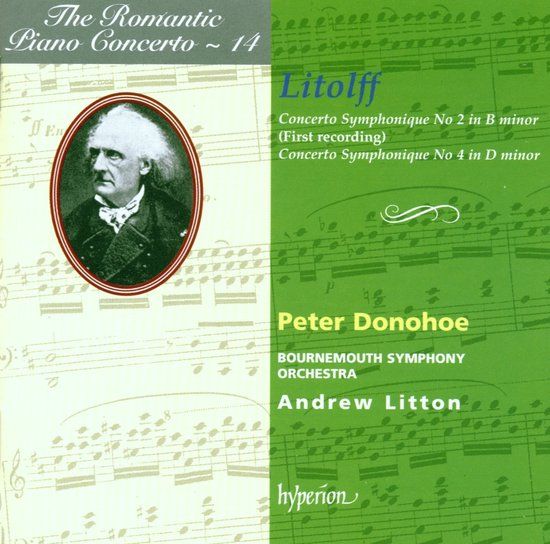 Litolff: Romantic Piano Concerto Vol.14 (CD) - Peter Donohoe, Bournemouth Symphony Orchestra, Andrew Litton