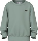 NAME IT Jongens Sweater NMMVALLEN LS NREG SWEAT UNB - Groen - Maat 110