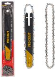 Procraft S8-set met 2x zaagketting 46 TG + 20 cm zaagblad voor PKA32Li