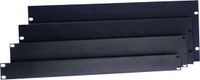Adam Hall 8721STL 19 inch rack afdekplaat 1 HE staal kleurloos