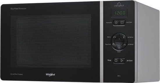 Whirlpool Microgolfoven MCP341SL | 25L | 800W | Zilver