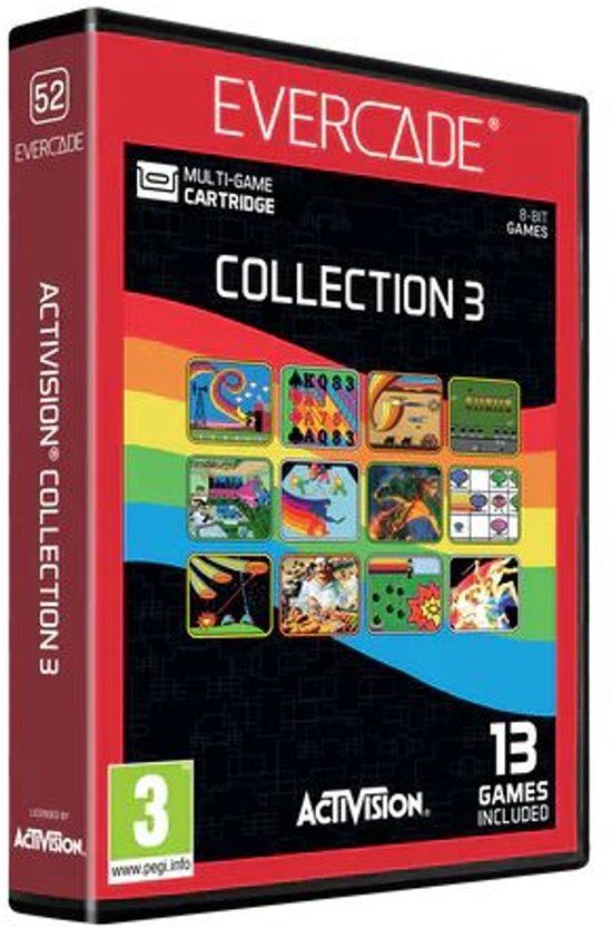 Evercade Cartridge - Activision Collection 3 - 13 games