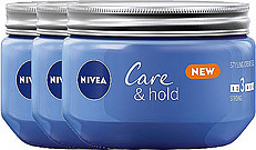 Nivea Care And Hold Styling Cream Gel Voordeelverpakking 3x150ml
