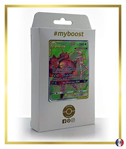 my-booster Cancrelove et Mouscoto-GX (Pheromosa & Buzzwole-GX) 191/214 Full Art - #myboost X Soleil & Lune 10 Alliance Infaillible - Doos van 10 Pokemon Franse kaarten