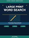 Large Print Word Search: For Seniors