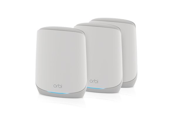 NETGEAR Orbi RBK763S - Mesh WiFi 6 System - Tri-Band - 3-Pack