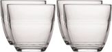 Duralex Gigogne - 16x stuks - koffieglazen - 220 ml - transparant - glas
