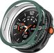 Wigento Samsung TPU beschermhoes voor de Galaxy Watch8 Classic 46mm, half doorschijnend, groen