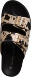 The Divine Factory Instap-pantoffels Vrouwen Beige Maat 38