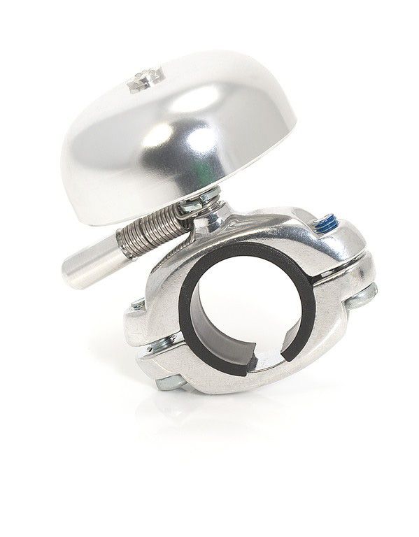 XLC Bel Mini Retro Aluminium Zilver