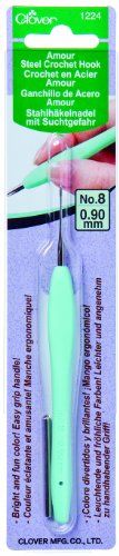Clover Amour haaknaald staal 0.90mm