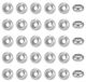 35 pièces entretoises en forme de rondelles, 10x5 mm, acier inoxydable