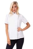 CHEF WORKS Urban Dames Springfield Koksbuis met Rits | Wit - Maat XS