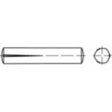 TOOLCRAFT 136166 Conische kerfpaspen (Ø x l) 10 mm x 36 mm Staal 25 stuk(s)