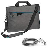 CLORD Laptoptas Schoudertas 18.4 inch Zwart Nylon