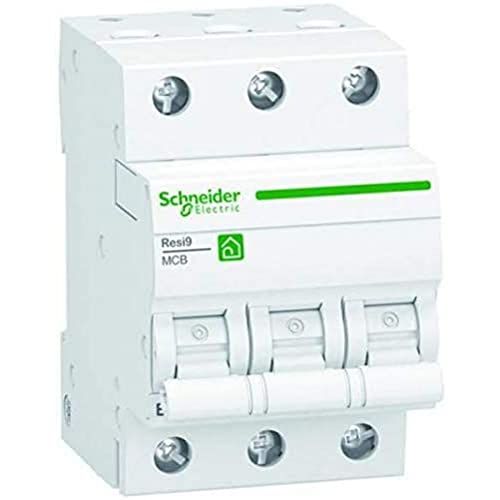 Schneider R9F23332 SCHN stroomonderbreker Resi9 3P B32A 6kA - Wit