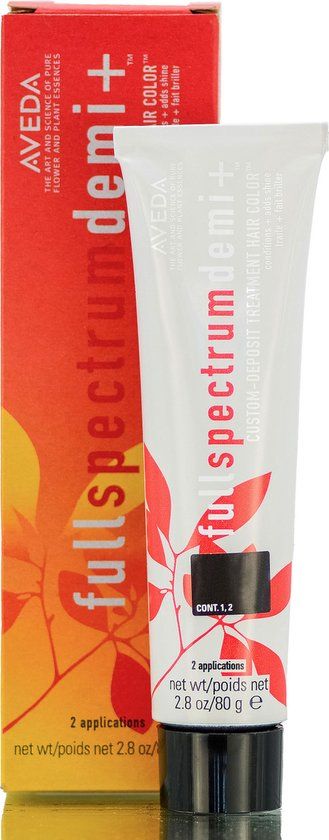 Aveda Color Full Spectrum Demi Permanent 3n Natural Medium Brown 2.8 Oz