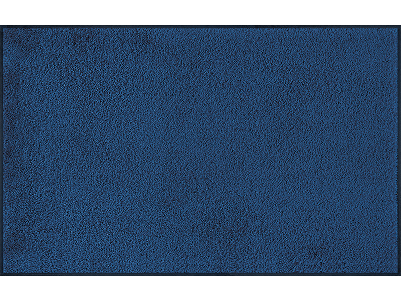 Wash+Dry 005445 Deurmat - Marineblauw - 75cm - Rechthoekig - Wasbaar