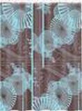MSV Polyester Douchegordijn 180x200cm Blauw