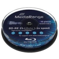 MediaRange BD-RE 25GB 2x - 10 Pack